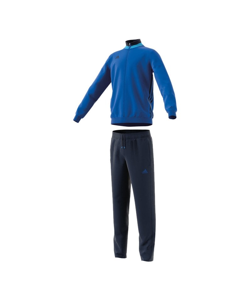 adidas Condivo 16 Polyesteranzug Kids Blau adidas Condivo 16 Polyesteranzug Kids Blau