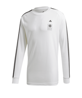 adidas DFB Deutschland Icon Shirt langarm Weiss adidas DFB Deutschland Icon Shirt langarm Weiss