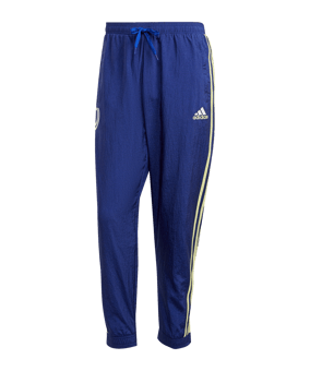 adidas Juventus Turin Icon Woven Jogginghose Blau Gelb adidas Juventus Turin Icon Woven Jogginghose Blau Gelb