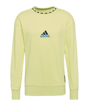 adidas Juventus Turin Icon Sweatshirt Gelb adidas Juventus Turin Icon Sweatshirt Gelb