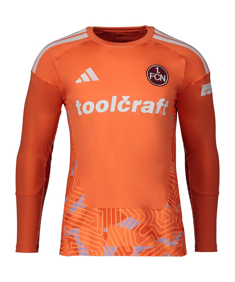 adidas 1. FC Nürnberg Torwarttrikot 2026/2027 Kids Orange - orange