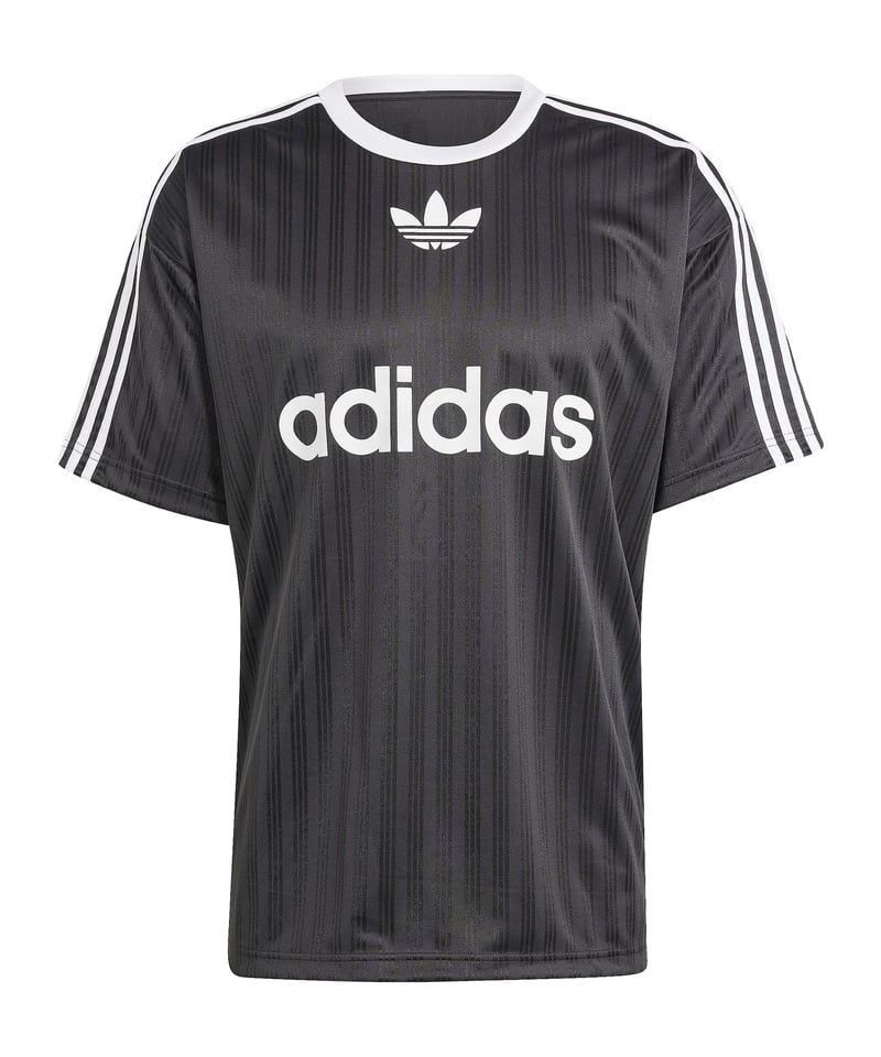 adidas Originals Adicolor T-Shirt Schwarz Weiss - schwarz