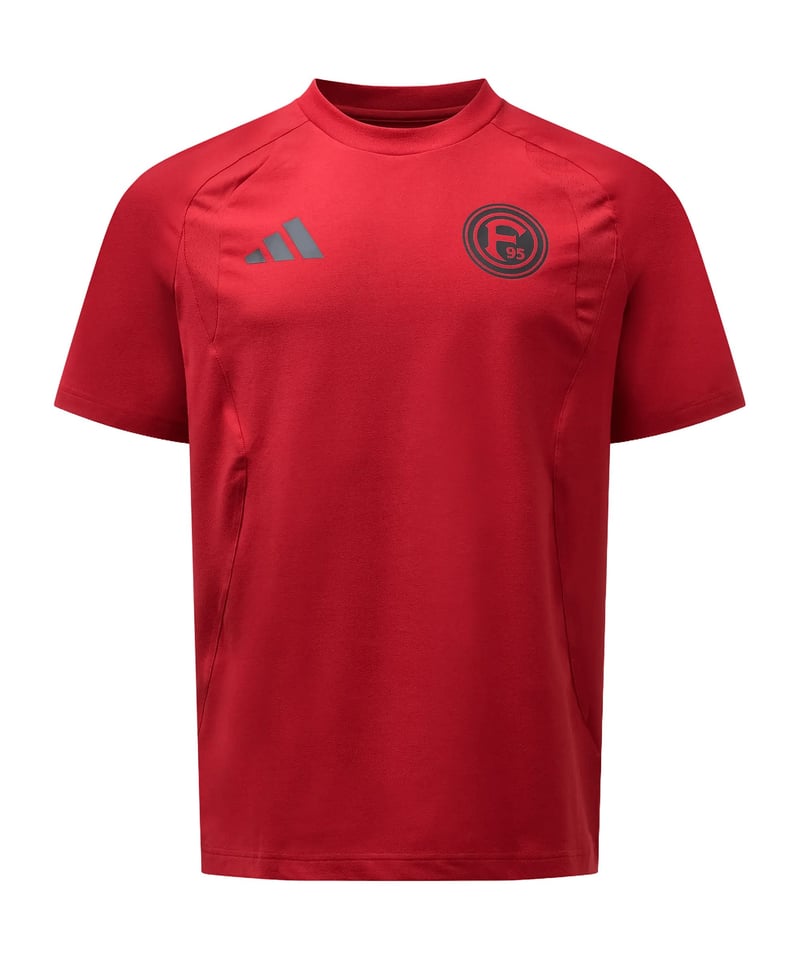 adidas Fortuna Düsseldorf Präsentation T-Shirt Rot - rot