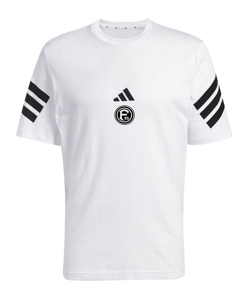 adidas Fortuna Düsseldorf T-Shirt Weiß - weiss