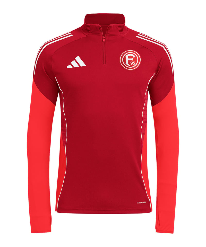 adidas Fortuna Düsseldorf Sweatshirt Rot - rot