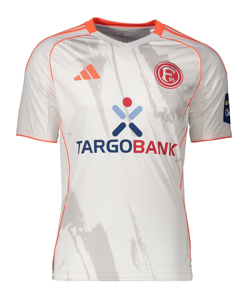 adidas Fortuna Düsseldorf Trikot Auswärts 2025/2026 Weiß - weiss