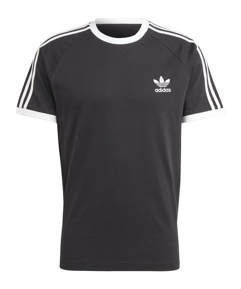 adidas Originals Adicolor Classics 3-Stripes Tee Black - schwarz