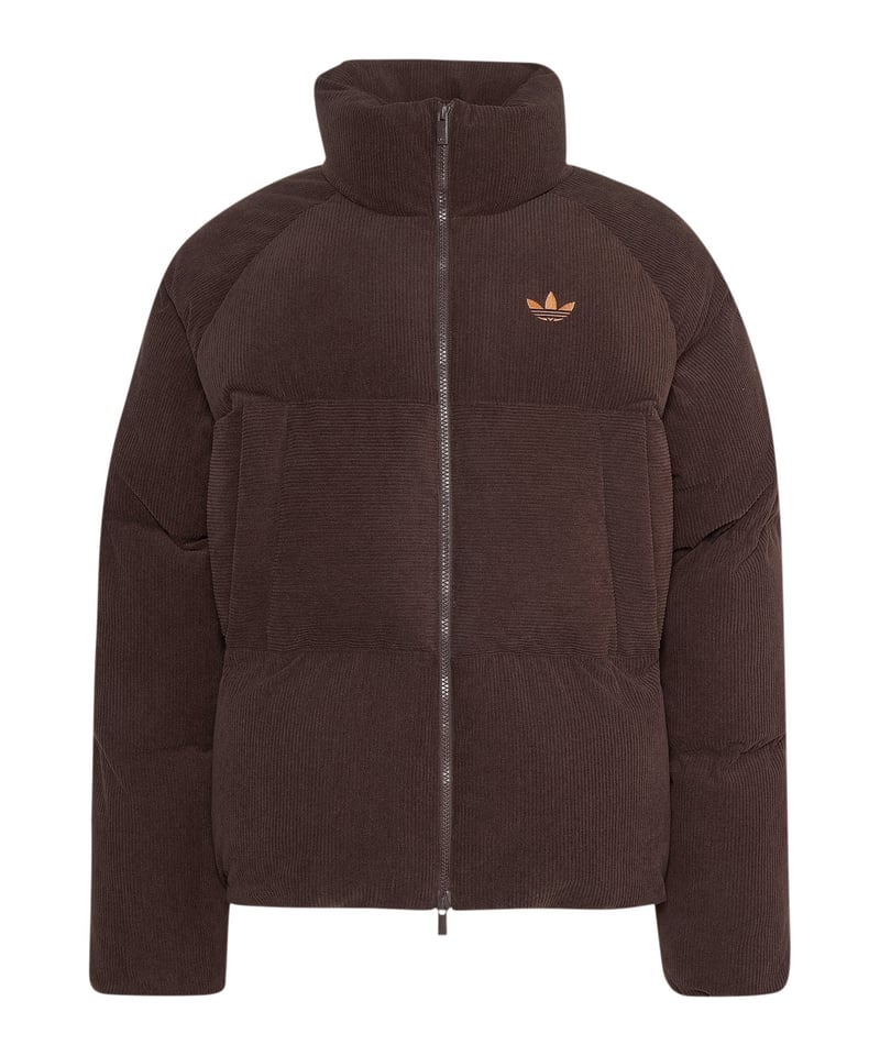 adidas Originals Corduroy Puffer Jacke Braun - braun