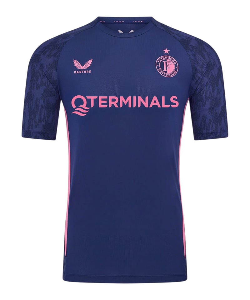 Castore Feyenoord Rotterdam Trainingsshirt Blau F163 - blau