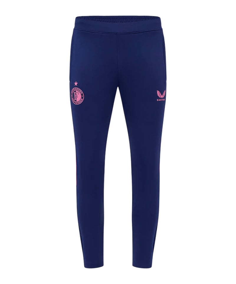 Castore Feyenoord Rotterdam Knit Trainingshose Blau F163 - blau