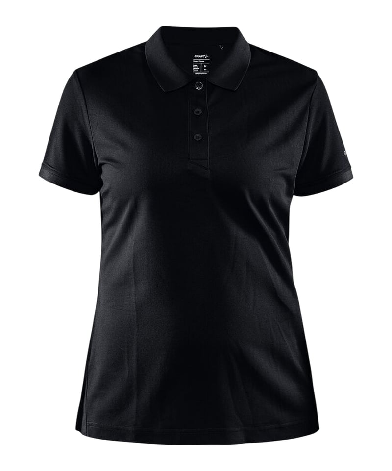 Craft Polo Damen Schwarz - schwarz