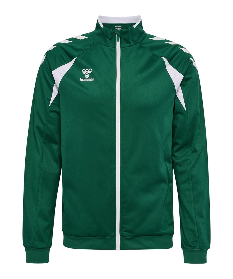 hummel Core 2.0 Track Zip Jacke Grün F6131 - gruen
