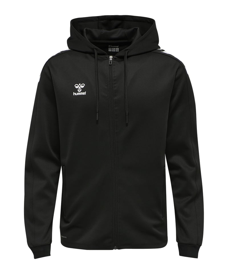 Hummel Core Xk Poly Kapuzenjacke Schwarz F2042 - schwarz