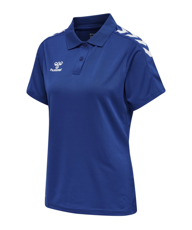 Hummel hmlCORE XK Functional Poloshirt Damen F7045 - blau
