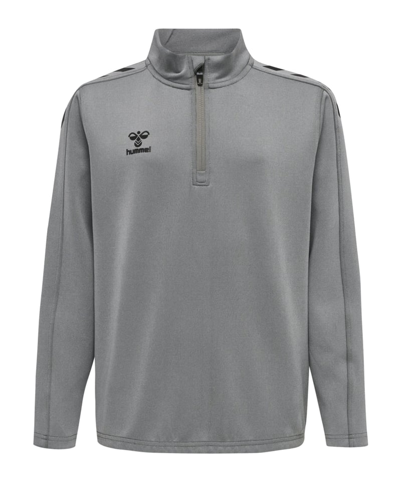 Hummel hmlCORE XK HalfZip Sweatshirt Kids F2006 - grau