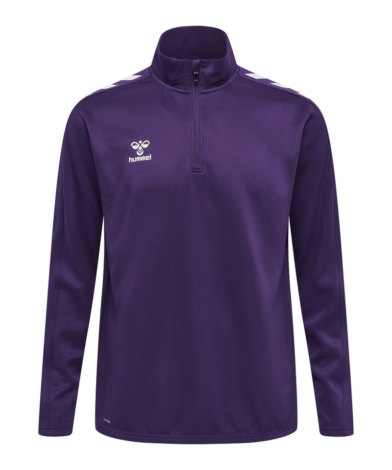 Hummel hmlCORE XK HalfZip Sweatshirt Lila F3332 - lila