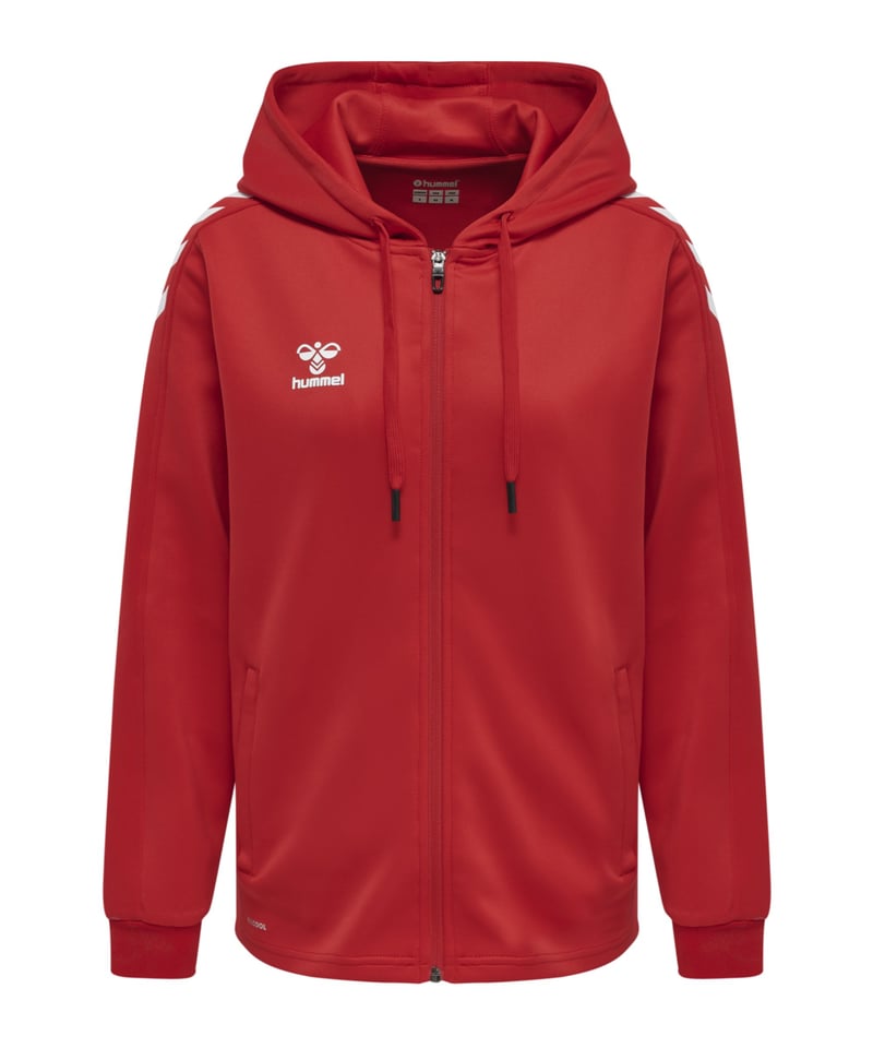 Hummel hmlCORE XK Kapuzenjacke Damen Rot F3062 - rot