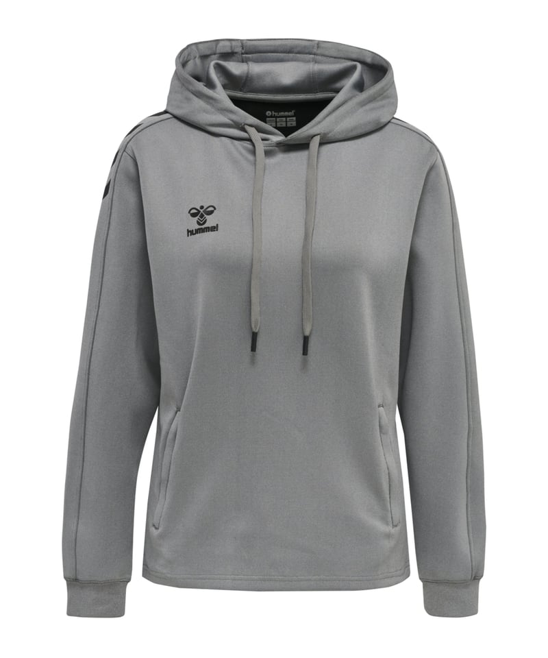 Hummel hmlCORE XK Poly Hoody Damen Grau F2006 - grau