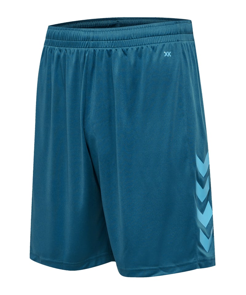 Hummel hmlCORE XK Poly Short Blau F7058 - blau