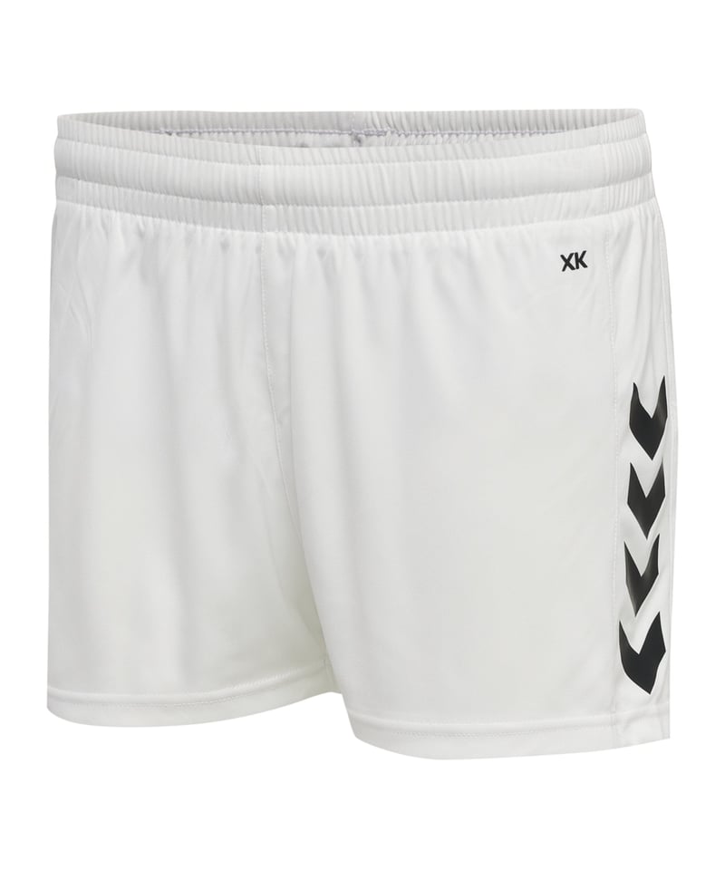 Hummel hmlCORE XK Poly Short Damen Weiss F9001 - weiss
