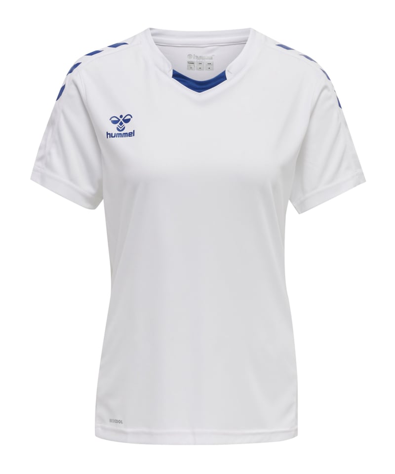 Hummel hmlCORE XK Poly Trikot Damen Weiss F9368 - weiss