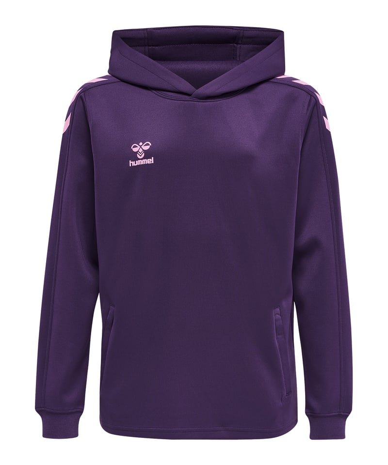 Hummel hmlCORE XK Sweat Hoody Kids Lila F3443 - lila