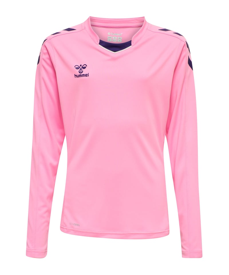 Hummel hmlCORE XK Trikot langarm Kids Rosa F3257 - rosa