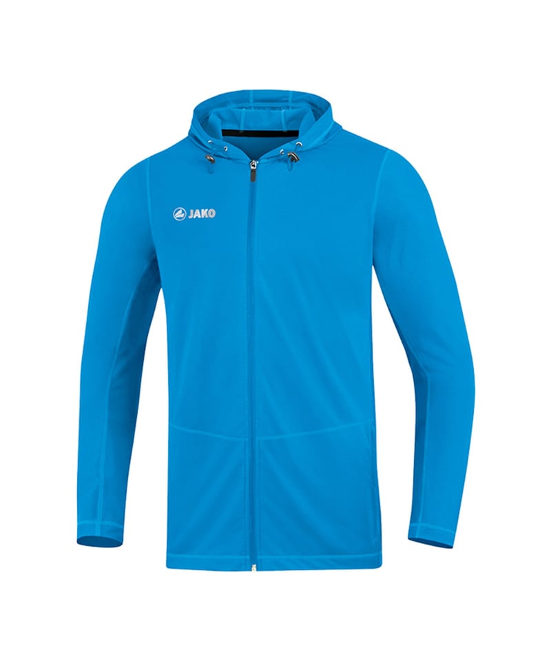 Jako Run 2.0 Kapuzenjacke Damen Blau F89
