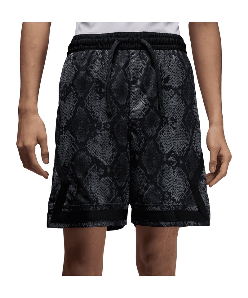 Jordan Sport Mesh Diamond Short Schwarz F010 - schwarz