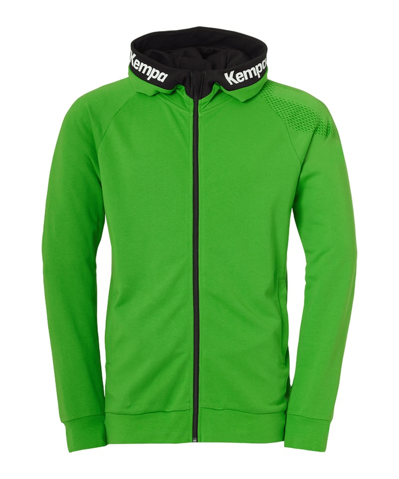 Kempa Core 26 Kapuzenjacke Kids Grün F06 - gruen