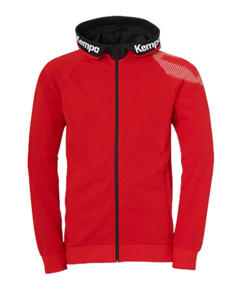 Kempa Core 26 Kapuzenjacke Kids Rot F04 - rot