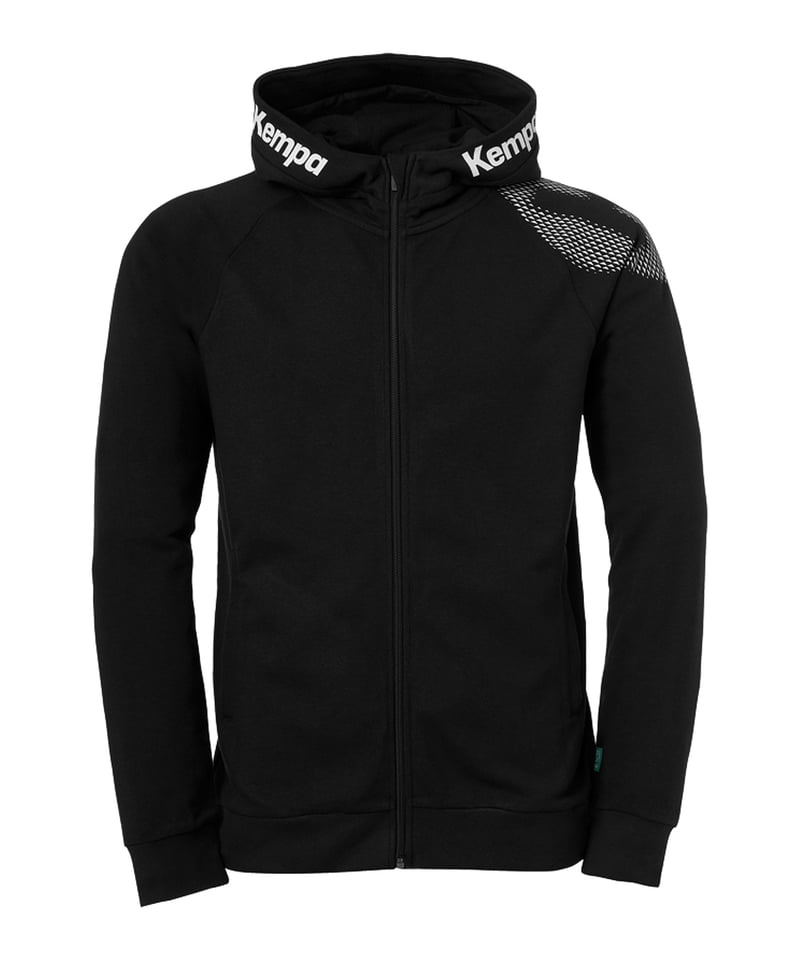 Kempa Core 26 Kapuzenjacke Kids Schwarz F01 - schwarz