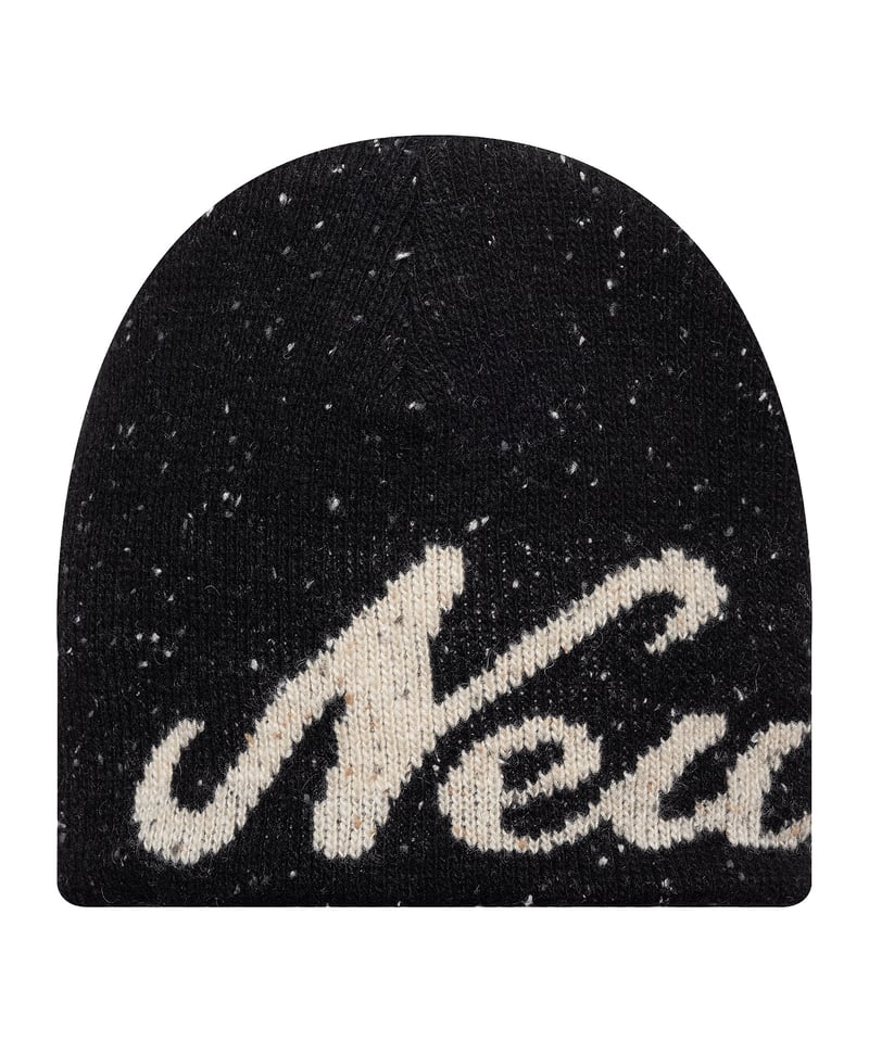New Era Heritage Skully Beanie Schwarz - schwarz