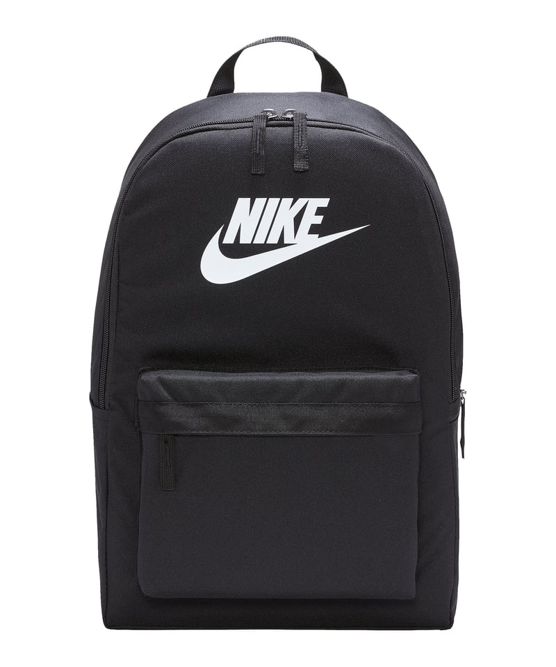 Nike Heritage Rucksack Schwarz Weiss F010 - schwarz