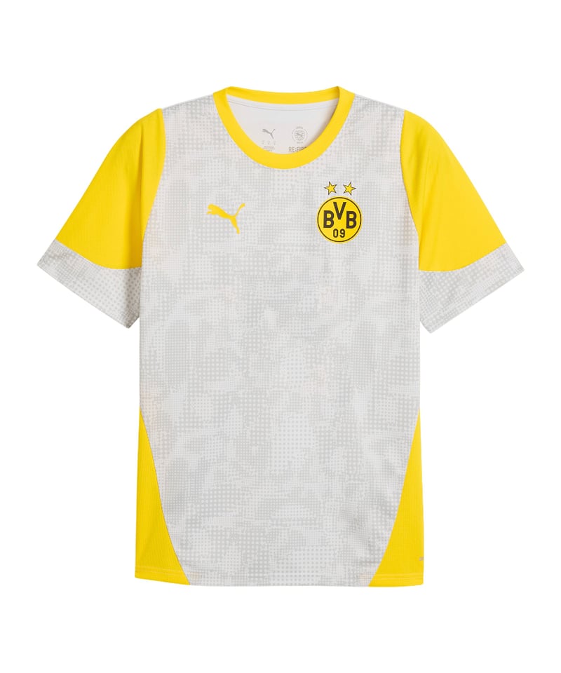 PUMA Borussia Dortmund Trainingsshirt Grau F18 - grau
