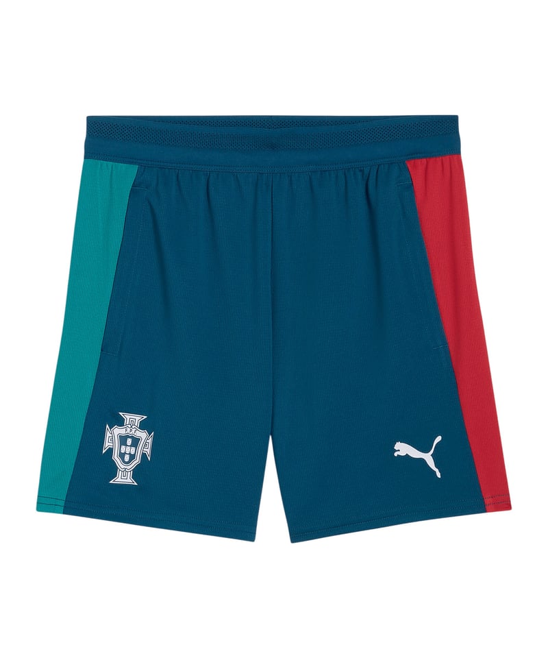 PUMA FPF Portugal Training Short Kids Blau F15 - blau