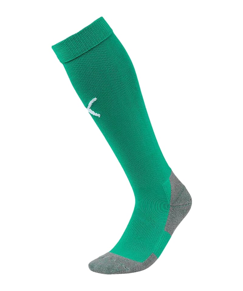 PUMA LIGA Socks Core Stutzenstrumpf Grün Weiss F05 - gruen