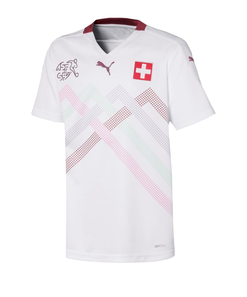 Puma Schweiz Trikot Away Em 2020 Kids Weiss F02 Fussball Trikot Fanshop Flock Leidenschaft Merchandising Fanartikel