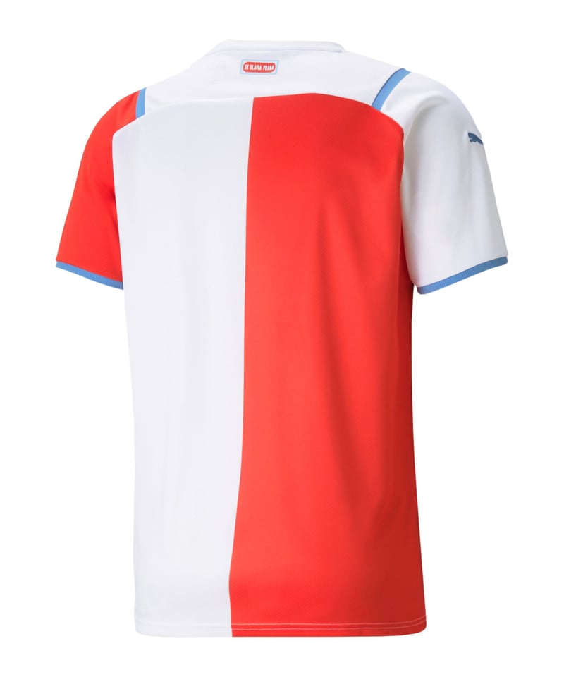 Puma Slavia Prag Trikot Home 2021 2022 Weiss F01 Fan Shop Replica