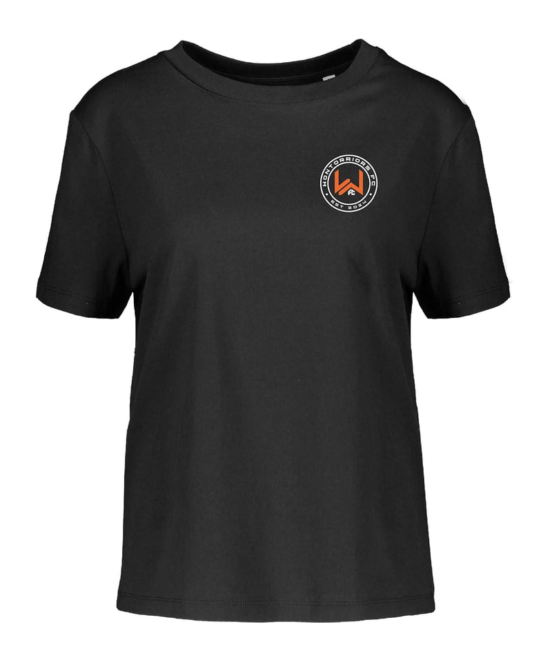 Wontorriors FC Fan T-Shirt Damen Schwarz FC002 - schwarz