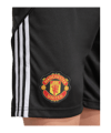 adidas Manchester United Short Home 2025/2026 Kids Schwarz - schwarz