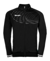 Kempa Wave 26 Poly Trainingsjacke Kids Schwarz