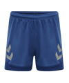 Hummel hmlLEAD Poly Short Damen Blau F7045 - blau