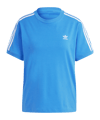 adidas Originals 3-Stripes Baby T-Shirt Damen Blau - blau
