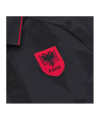 Macron Albanien Trikot 3rd EM 2024 Kids Schwarz - schwarz