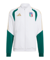 adidas Italien Präsentationsjacke Weiß - weiss