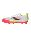 adidas F50 League LL FG Pure Victory Kids Weiss - weiss