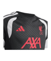 adidas FC Liverpool Tiro Trainingsshirt Kinder Schwarz - schwarz