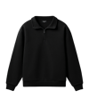 Burocs Essential Mock Neck Sweatshirt Schwarz - schwarz