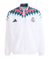 adidas Real Madrid Stadium Track Jacke Kids Weiß - weiss